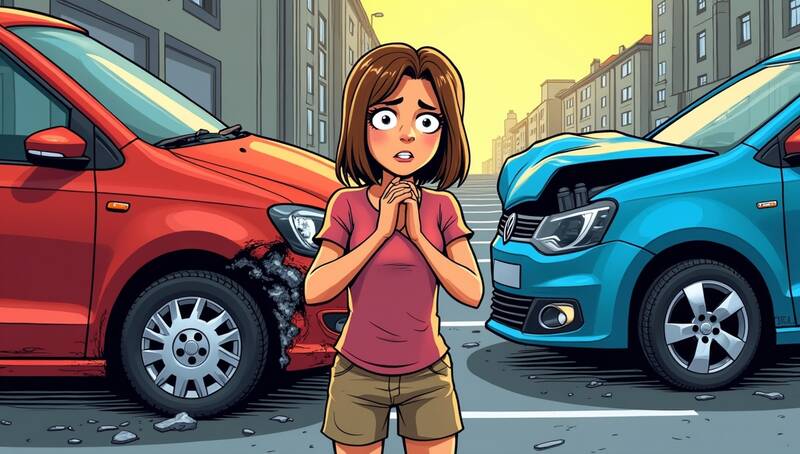 Auto-Unfall (auch ohne Verletzte)