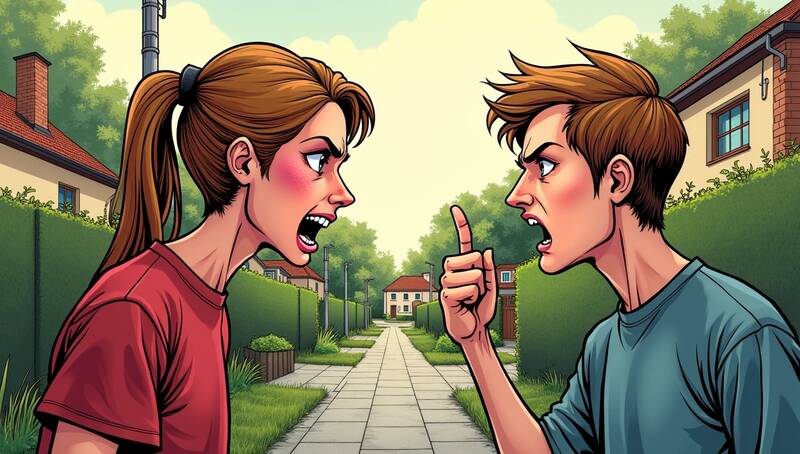 Konflikt mit Nachbarn eskaliert