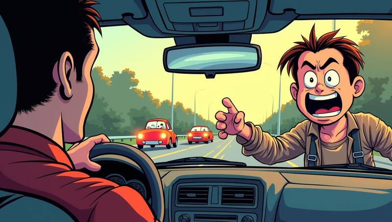 Streit im Straßenverkehr (Road Rage)