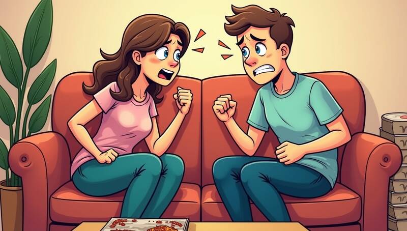 Streit mit dem Partner wegen Kleinigkeiten